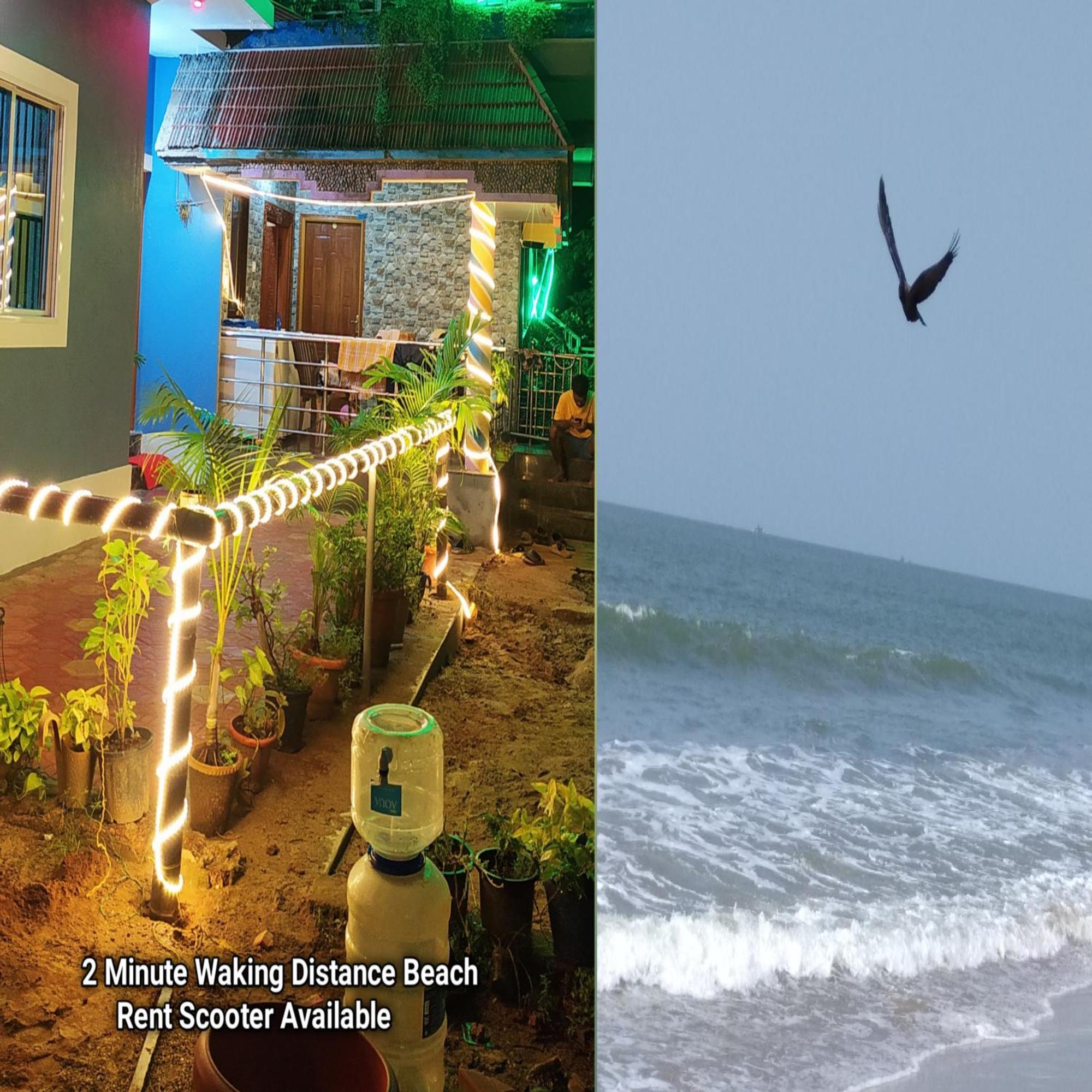 Ratnakar Arundekar Home Stay In Beach Side Ac Room Gokarna  Bagian luar foto